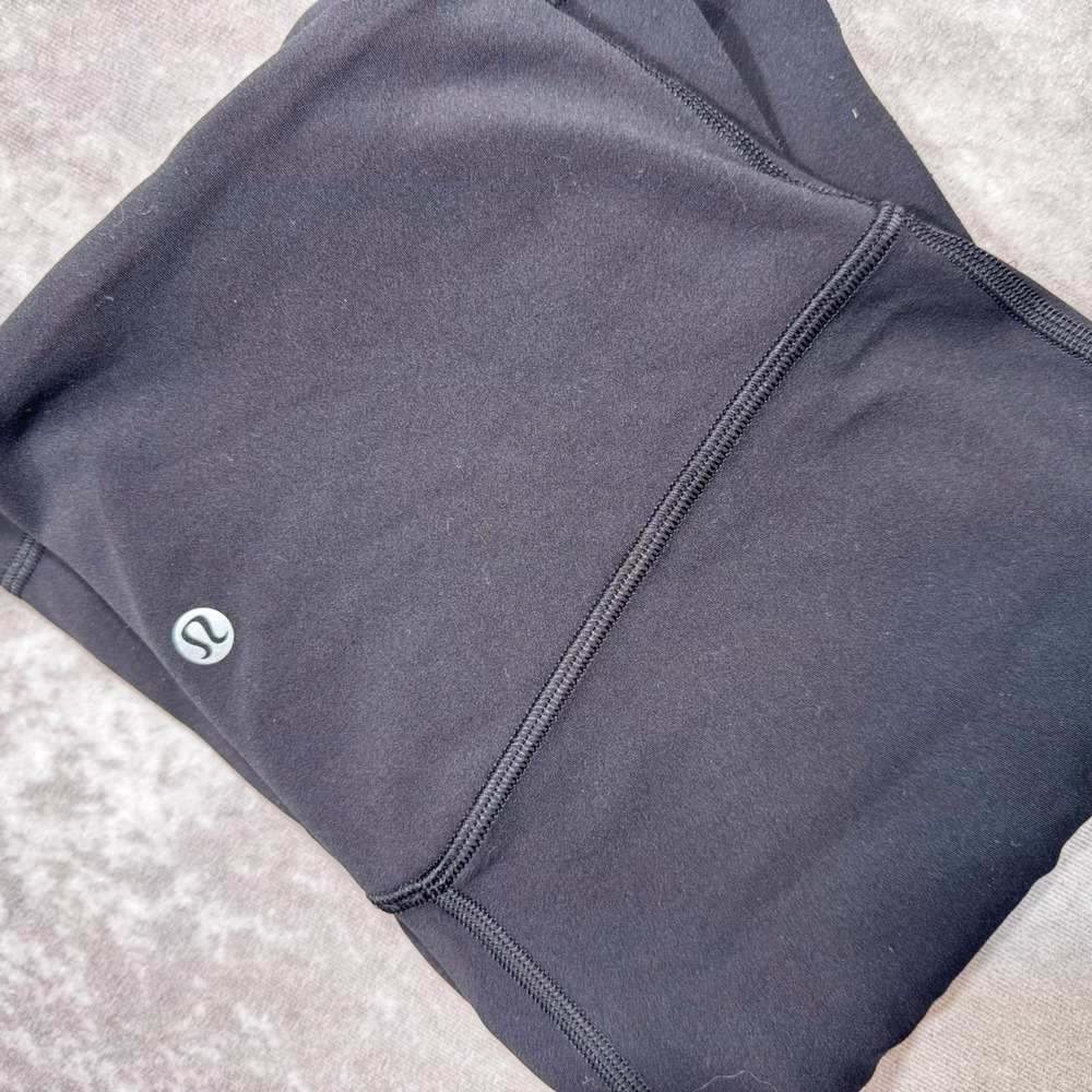 Lululemon Groove Super High-Rise Flared Pant Nulu Black Size 6 LW5EU8S